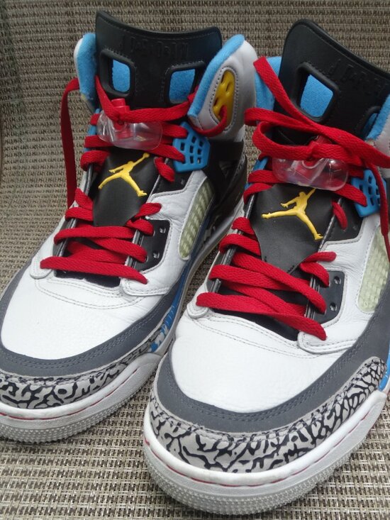 Nike Air Jordan Spizike Men\'s Size 13 High Top Sneaker 2012 Bordeaux main image 6